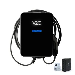 V2C borne de recharge wallbox Trydan 22 kW triphasé - câble T2S 5m / 10m - Wifi - Équilibrage de charge Inclus